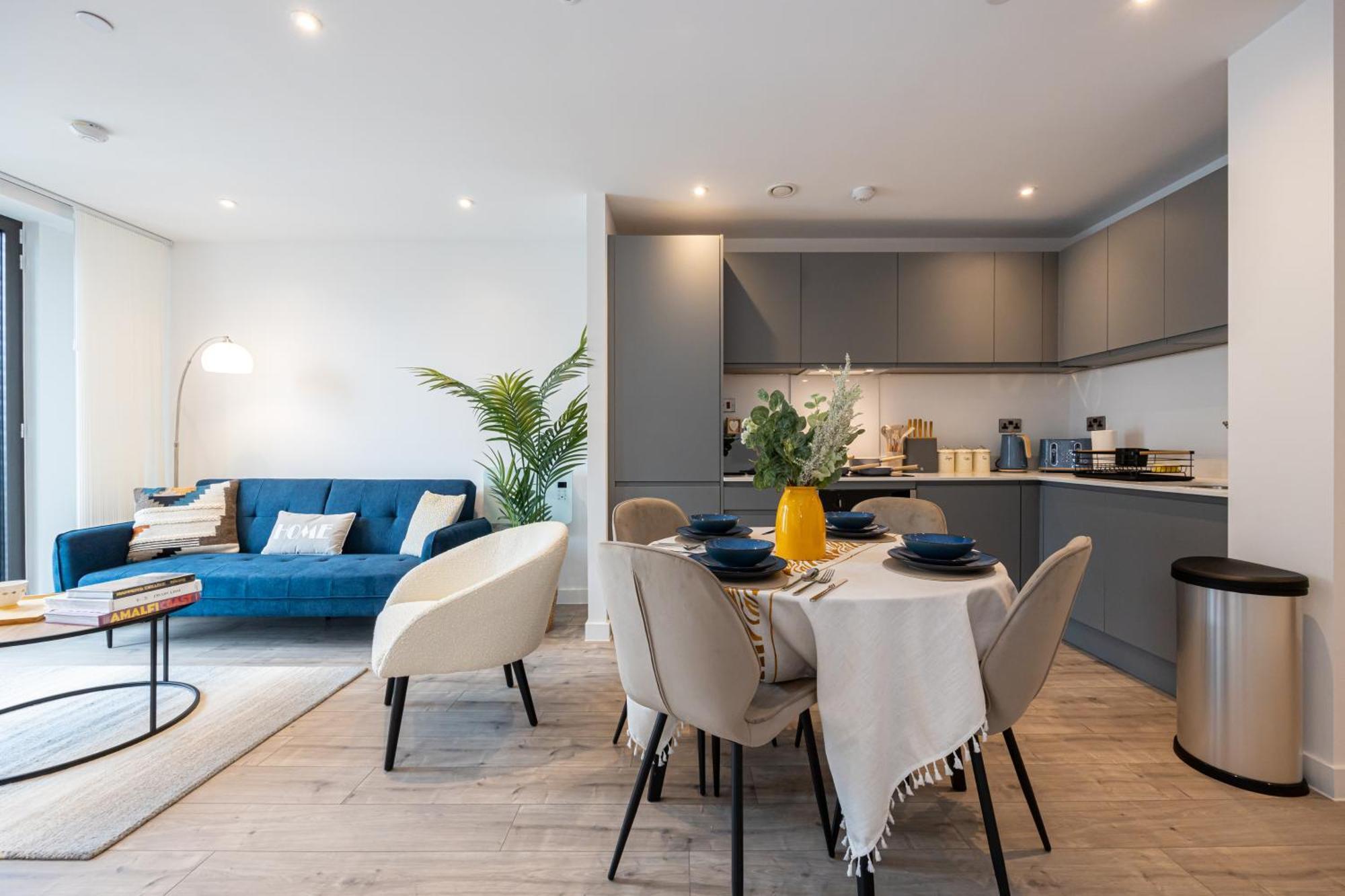 City Center Ultra-Luxe 2Bed Villa Amalfi Manchester Exterior foto