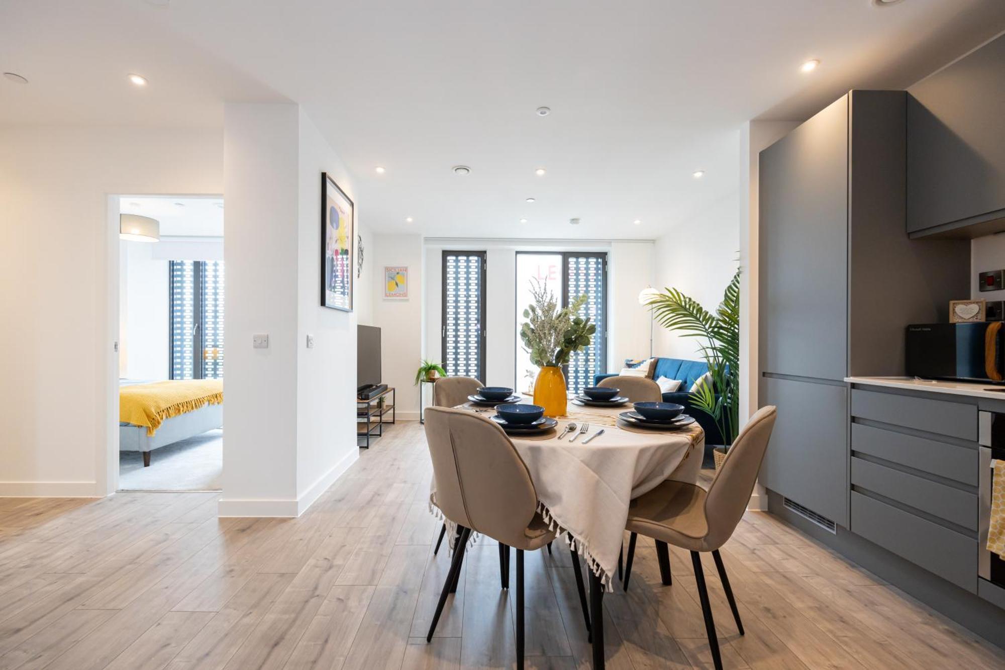 City Center Ultra-Luxe 2Bed Villa Amalfi Manchester Exterior foto